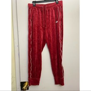 Abercrombie & Fitch Suede Red Pant